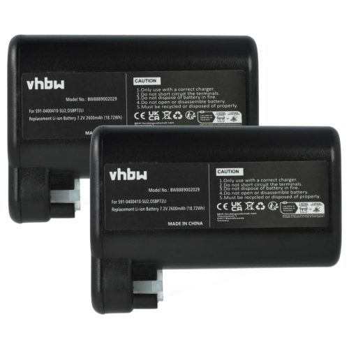 VHBW Akku AEG S91-0400410-SU2, OSBP72LI - 2600 mAh 7,2 V Li-Ion