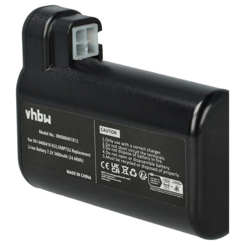VHBW Akku AEG S91-0400410-SU2, OSBP72LI - 3400 mAh 7,2 V Li-Ion