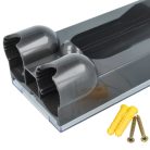 VHBW Wandhalterung Dyson 969042-01 Ersatz - Sicherer Gummihalter