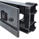 VHBW Staubsaugerhalter Dyson 970011-02 - Kunststoff, dunkelgrau