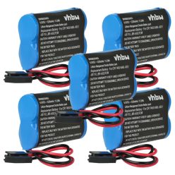   VHBW CNC Controller Battery GE Fanuc BR-AGCF2W - 2200 mAh 6 V Li-MnO2