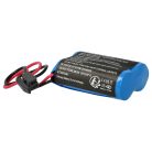 VHBW CNC Controller Battery GE Fanuc BR-AGCF2W - 2200 mAh 6 V Li-MnO2