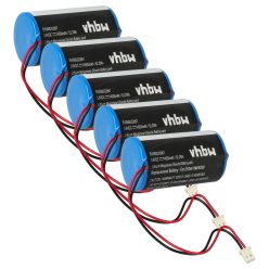   VHBW Alarmanlagen Akku 0-9912-K, ER34615M, 88030498 - 14500 mAh 3,6 V Li-SOCl2