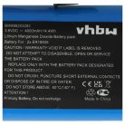 VHBW Alarmanlagen Akku 103-304742-2, 2XER18505M - 4000 mAh 3,6 V Li-SOCl2