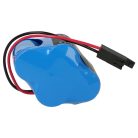 VHBW CNC controller Battery A06B-6114-K504, A98L-0031-0025, BR-2/3AGCT4A, CL 25A - 4000 mAh 6 V Li-MnO2