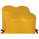 VHBW Industrial Controller Battery Dantona Matt Pack (with brown connector) - 3000 mAh 6 V Li-MnO2