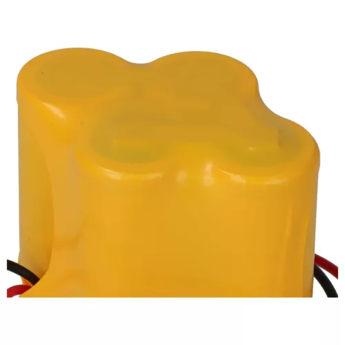 VHBW Industrial Controller Battery Dantona Matt Pack (with brown connector) - 3000 mAh 6 V Li-MnO2