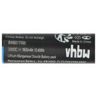 VHBW CNC vezérlő Akkumulátor Maxell ER6C helyett - 1800 mAh 3,6 V Li-MnO2