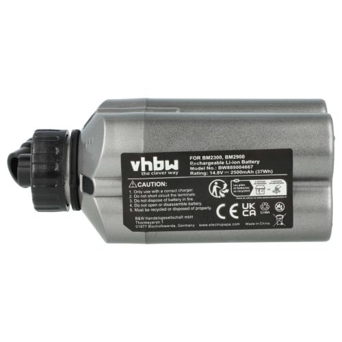 VHBW Rollladenakku Daiwa RB-CC4002, BM2500, BM2300, BM2900, BM2600 - 2500 mAh 14,8 V Li-Ion