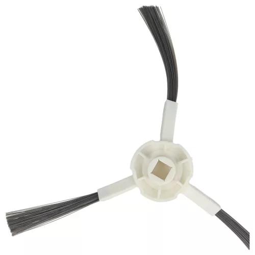 VHBW Side Brush for Dreame, Xiaomi, Mova L10 Robot Vacuum - 3-armed, white, gray