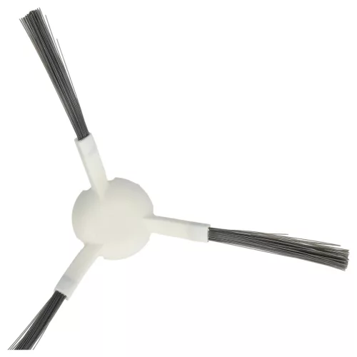 VHBW Side Brush for Dreame, Xiaomi, Mova L10 Robot Vacuum - 3-armed, white, gray