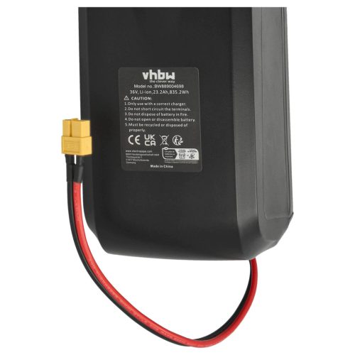 VHBW E-Bike Battery for Prophete motors - 23.2 Ah 36 V Li-Ion