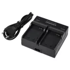 VHBW Akku-Ladegerät für Praktica, Silvercrest, Toshiba, JVC Kameras - 4,2 V / 0,7 A
