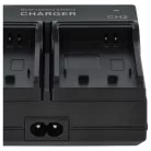VHBW Akku-Ladegerät für Praktica, Silvercrest, Toshiba, JVC Kameras - 4,2 V / 0,7 A