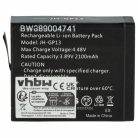 VHBW Akku GoPro JH-GP13 - 2100 mAh 3,89 V Li-Ion