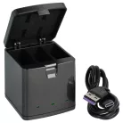 VHBW Battery Charger USB-C + USB-C Cable for GoPro JH-GP13 Replacement - 4.5 V / 0.8 A