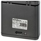 VHBW Battery Charger USB-C + USB-C Cable for GoPro JH-GP13 Replacement - 4.5 V / 0.8 A
