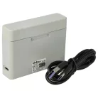 VHBW Battery Charger USB-C + USB-C Cable for DJI Osmo ACTION 5, Action 3, Action 4, Action 5 Pro Digital Camera - 4.5 V