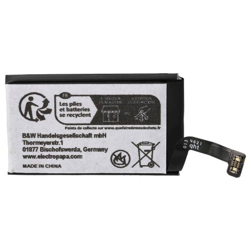 VHBW Kabelloses Headset Akku Apple A2793 - 375 mAh 3,8 V Li-Polymer