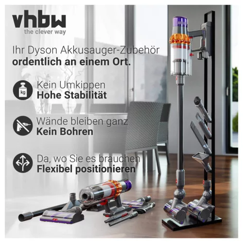VHBW Stand for Dyson Handheld Vacuum - Dark Gray (Old Version)