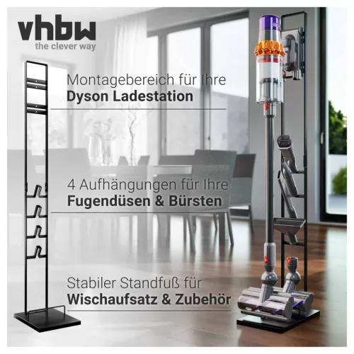 VHBW Stand for Dyson Handheld Vacuum - Dark Gray (Old Version)