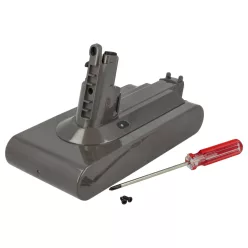  VHBW Vacuum Cleaner Battery Dyson 970145-02, 299820, SV14 - 5000 mAh 25.2 V Li-Ion
