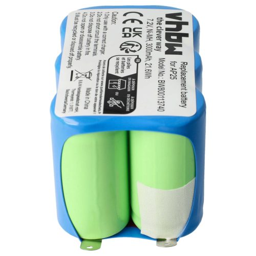 VHBW Electric Tool Battery Pellenc AP25 - 3000 mAh 7.2 V NiMH