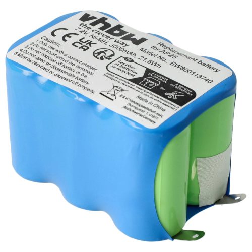 VHBW Electric Tool Battery Pellenc AP25 - 3000 mAh 7.2 V NiMH