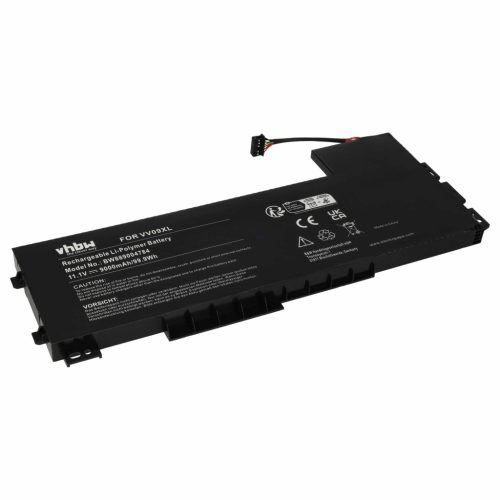 VHBW Notebook Battery 808398-2B1, 808398-2B2, 808398-2C1, 808398-2C2 - 9000 mAh 11.1 V Li-Ion