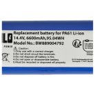 VHBW Akku Eufy PA89, PA61 - 6600 mAh 14,4 V Li-Ion