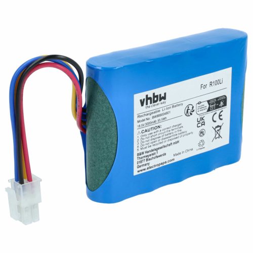 VHBW Battery Husqvarna 584 82 28-01, 584 85 28-01, 584 82 28-02, 584 85 28-02 - 3000 mAh 18.5 V Li-Ion
