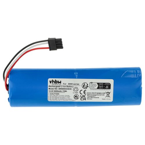 VHBW Akku für Philips C1048A2 - 5000 mAh 14,4 V Li-Ion