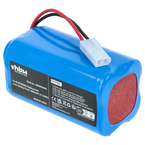 VHBW Battery Rowenta RS-RT900866 replacement - 2600 mAh 14.4 V Li-Ion