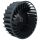 Fan Wheel replaces Bauknecht C00738545, 481010425277 for Bauknecht Tumble Dryer etc. - Black