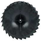 Fan Wheel replaces Bauknecht C00738545, 481010425277 for Bauknecht Tumble Dryer etc. - Black