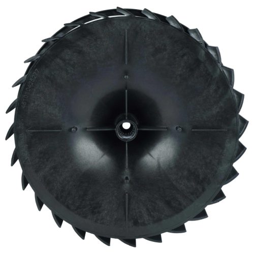 Fan Wheel replaces Bauknecht C00738545, 481010425277 for Bauknecht Tumble Dryer etc. - Black