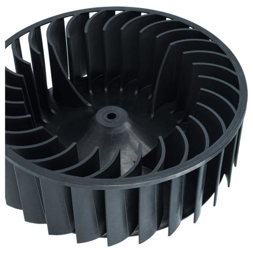 Fan Wheel replaces Bauknecht C00738545, 481010425277 for Bauknecht Tumble Dryer etc. - Black