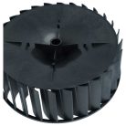 Fan Wheel replaces Bauknecht C00738545, 481010425277 for Bauknecht Tumble Dryer etc. - Black