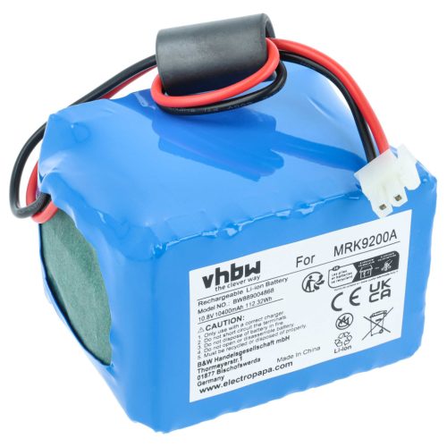 VHBW Battery Cub Cadet MRK9200A, BAT9101A - 10400 mAh 10.8 V Li-Ion