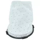 VHBW Vacuum Cleaner Filter Thomas 787106, 195092, 787202 - Fleece/Plastic