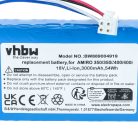 VHBW Battery Yard Force 1920726 - 3000 mAh 18 V Li-Ion
