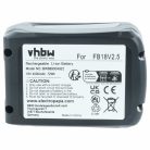 VHBW Battery Flymo FB18V2.5 - 4000 mAh 18 V Li-Ion