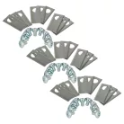VHBW Lawn Mower Blade WA0176 - Stainless Steel, Silver