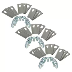 VHBW Lawn Mower Blade WA0176 - Stainless Steel, Silver