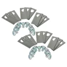 VHBW Lawn Mower Blade WA0176 - 18 pcs Stainless Steel
