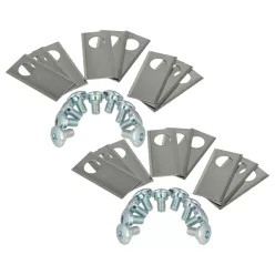 VHBW Lawn Mower Blade WA0176 - 18 pcs Stainless Steel