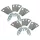 VHBW Lawn Mower Blade WA0176 - 18 pcs Stainless Steel