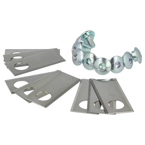 VHBW Lawn Mower Blade WA0176 - 18 pcs Stainless Steel