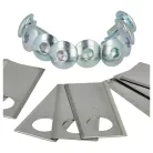 VHBW Lawn Mower Blade WA0176 - 18 pcs Stainless Steel