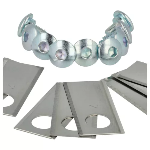 VHBW Lawn Mower Blade WA0176 - 18 pcs Stainless Steel